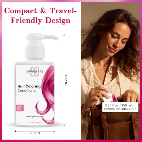 Pink Hair Color Depositing Conditioner Mask 5.28 oz