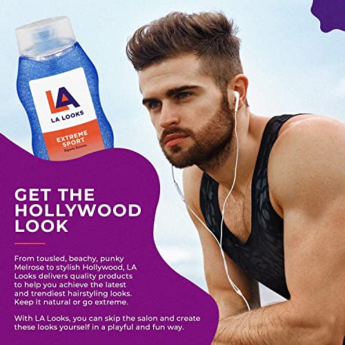 LA Looks Extreme Sport Hair Gel 20 Oz - High-Performance Hold for Active Lifestyle - Variation of THIS listing