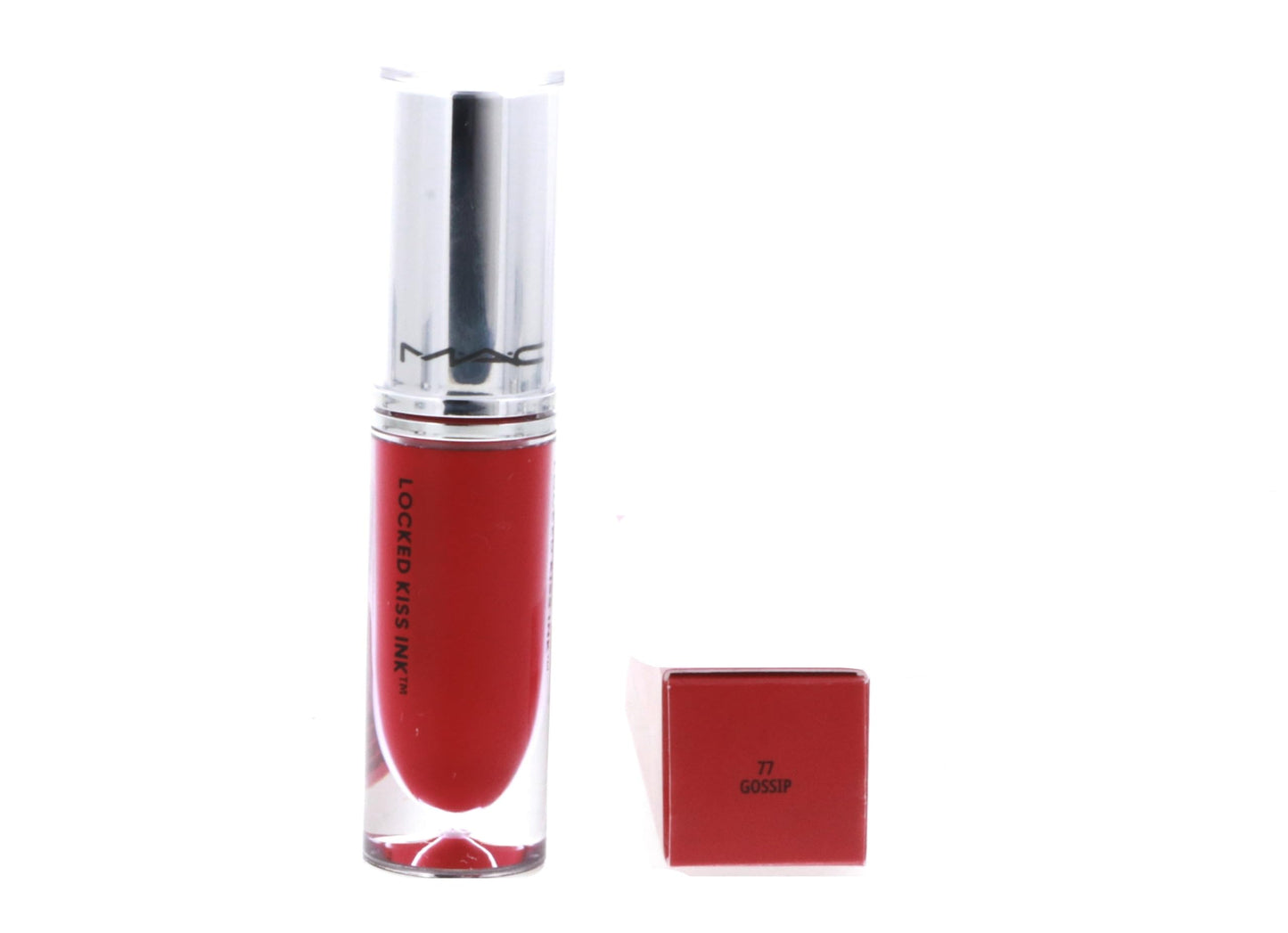 MAC Locked Kiss Ink 24HR Lipcolour Lipstick - 77 Gossip (Fuchsia Pink) - .14 fl oz / 4 mL