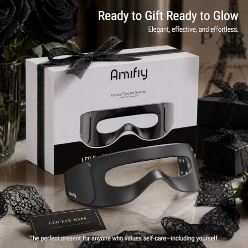 Red Light Therapy Eye Mask - 4 Wavelengths, 3-Minute Treatment
