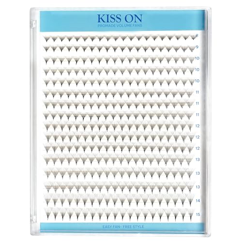 KISS ON Premade Lash Fans 320 Count 10D Volume Extensions