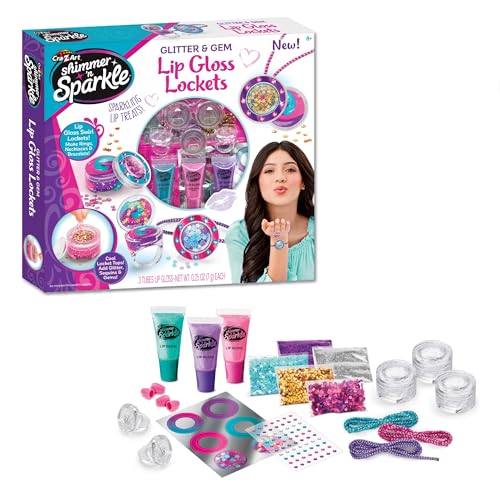 Cra-Z-Art Shimmer 'n Sparkle Lip Gloss Locket DIY Kit