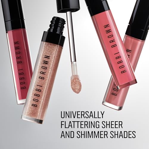 Bobbi Brown Crushed Oil-Infused Gloss | Hydrating, Non-Sticky, Tinted Lip Oil Gloss | High-Impact Shine & Comfortable Feel, 0.20 Fl Oz