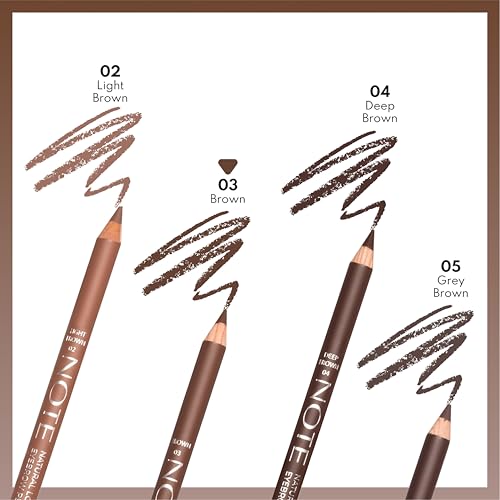 NOTE Natural Look Eyebrow Pencil - Waterproof Dual-End Brow Pen