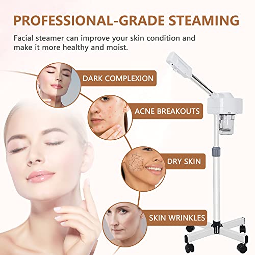 Nova Ionic Ozone Facial Steamer with Stand & Wheels