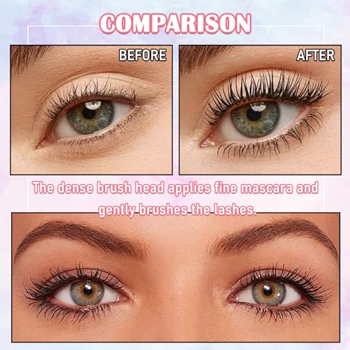 4D Silk Fiber Lash Mascara 2 Pack – Waterproof & Smudge-Proof