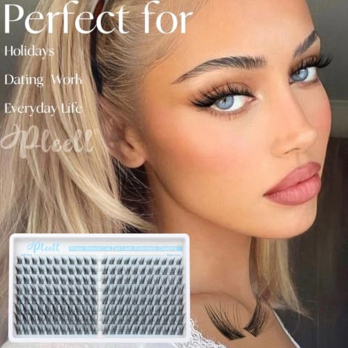 Wispy Cat Eye Lash Clusters - 176PCS DIY Eyelash Extensions 10-16MM