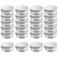 20 Pack 1 oz Aluminum Tin Jar with Screw Lid