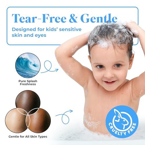 White Rain 3-in-1 Kids Shampoo, Conditioner & Body Wash - Tear-Free