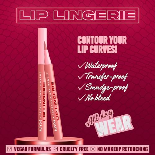 NYX Lip Lingerie Sculpting Lip Liner Stain - Waterproof