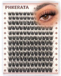 D Curl Fluffy Lash Clusters - Wispy Eyelash Extensions 10-16mm