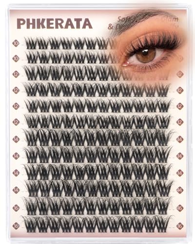 D Curl Fluffy Lash Clusters - Wispy Eyelash Extensions 10-16mm