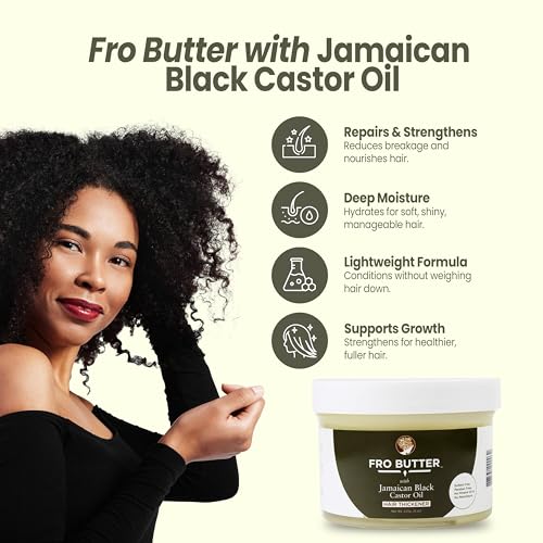 Jamaican Black Castor Oil Butter for Natural Hair Moisture