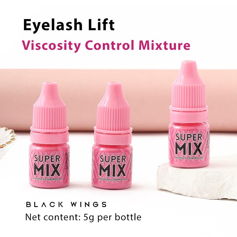 Blackwings Super Mix Eyelash Perm Powder Keratin Solution