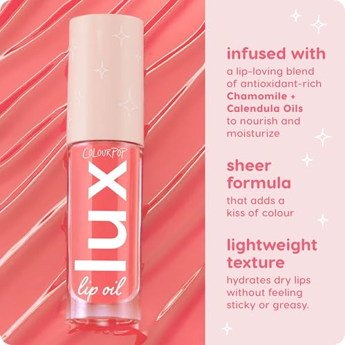 ColourPop Lux Lip Oil - Bengal Pink Hydrating Lip Gloss