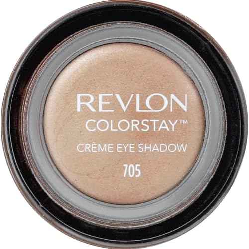 Revlon Cr?me Eyeshadow, ColorStay 24 Hour Eye Makeup, Highly Pigmented Cream Formula in Blendable Matte & Shimmer Finishes, 705 Cr?me Br?l?e, 0.18 Oz