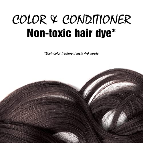 Light Mountain Henna Hair Color & Conditioner – Black