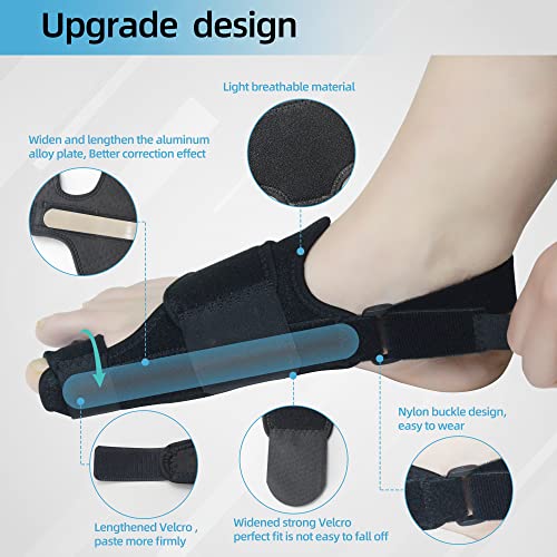 Bunion Corrector for Men & Women - Night Splint & Big Toe Straightener