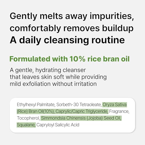 LHA Cleansing Oil with Rice Bran - Pore & Sebum Care