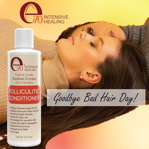 Folliculitis Treatment Conditioner with Salicylic Acid & Tea Tree Oil - Anti-Itch Scalp Care, 8 Fl Oz