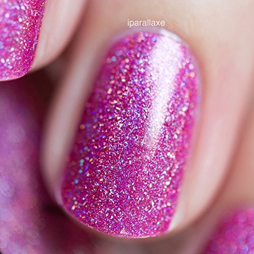 ILNP Paige Berry Pink Holographic Nail Polish