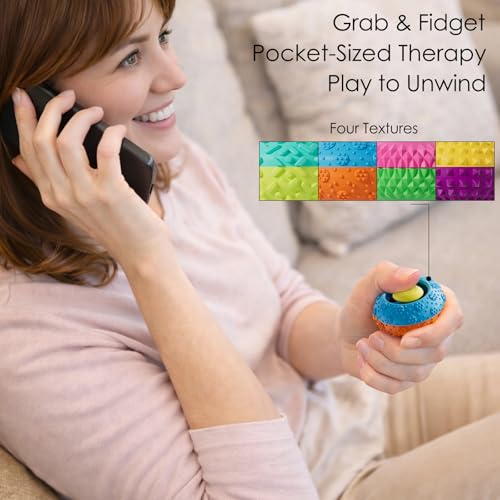 Silicone Thumb Rocker Fidget Toys - 4PCS Stress Relief Gadgets