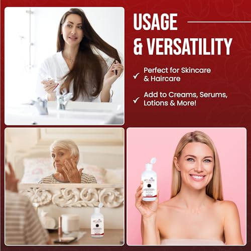 Pure Rosehip Extract Serum ? Premium Cosmetic-Grade Liquid for Skin & Hair ? Hydrating, Anti-Aging Botanical Formula (8 oz)