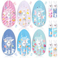 Loopeer 36 Pcs Easter Gifts Bulk Bunny Lip Balm Beeswax Moisturizing 0.18 oz Spring Basket Stuffers Christian Church Party Favors Easter Egg Goodie Bag Fillers for Women Adult Employee Coworker