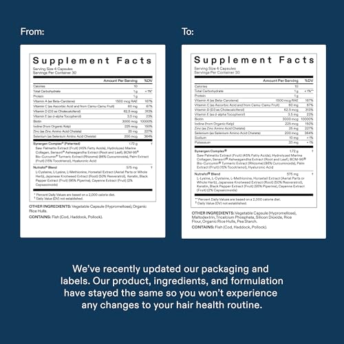 Nutrafol Men's Hair Growth Supplements - 2-Month Supply