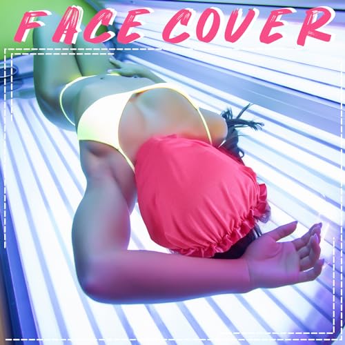 4 Pcs UV Protection Tanning Face Cover Bonnet Cap Set Tanning Mask and Hair Cap Protective Bonnet for Women