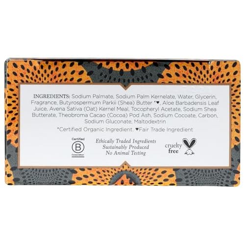 Nubian Heritage Soap Bar African Black, 5 oz