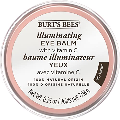 Burt's Bees Illuminating Eye Balm for Dark Circles - 0.25 oz Natural Under-Eye Care