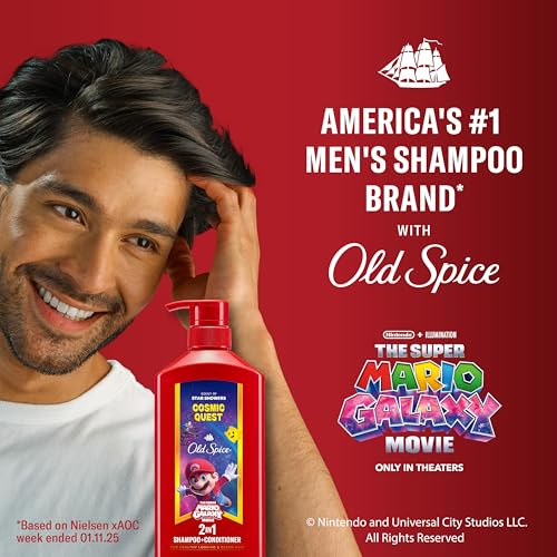Old Spice Cosmic Quest 2-in-1 Shampoo Conditioner, 21.9 fl oz