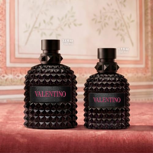 Valentino Born in Roma Uomo Amber Eau de Parfum 3.4 Fl Oz - Long-Lasting Masculine Fragrance
