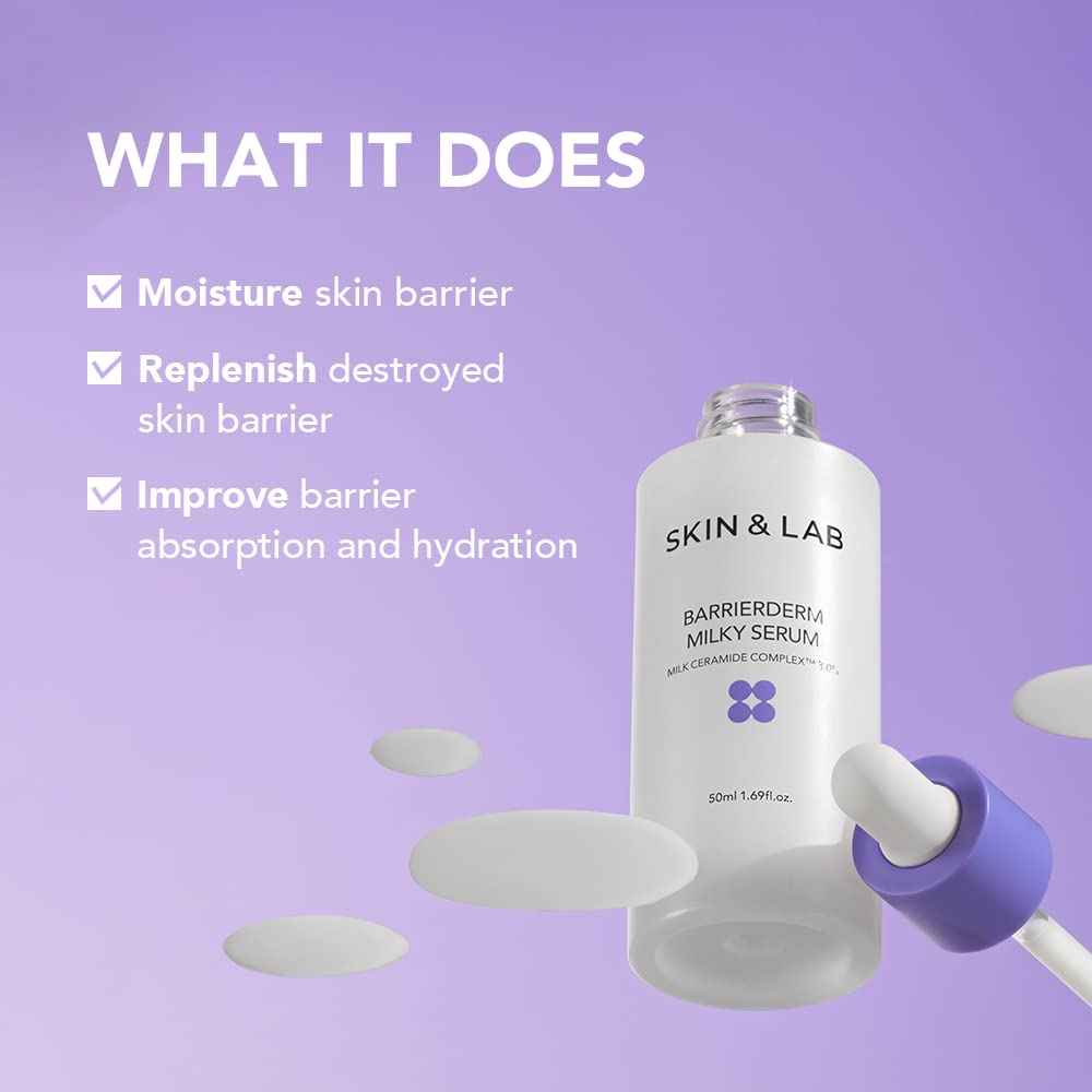 [SKIN&LAB] Barrierderm Nourishing Set Included Serum & Moisturizer for Extreme Dry Skin