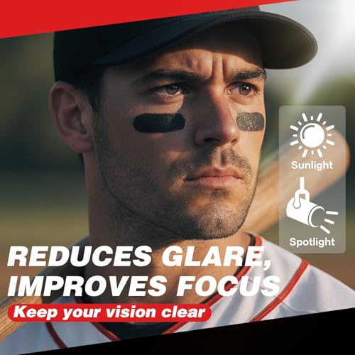 Eye Black Stick for Sports – Anti-Glare Football Makeup (5pc)
