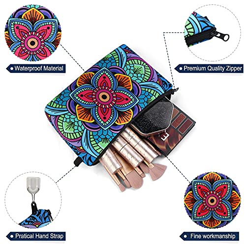 MAGEFY Travel Makeup Bag 2-Pack Waterproof Cosmetic Pouch