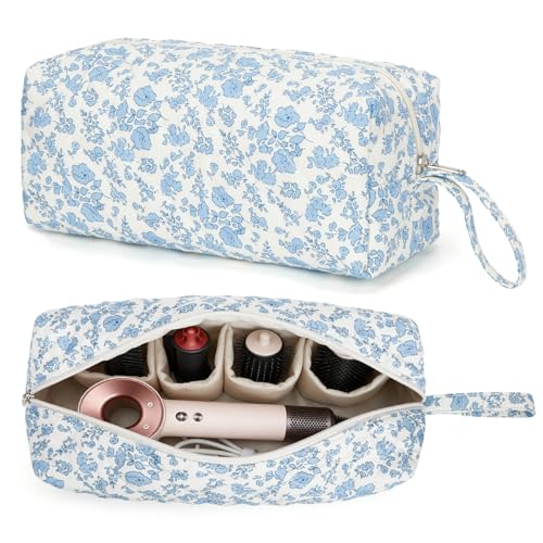 Dyson Airwrap Carrying Case with Floral Travel Organizer