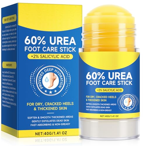 Urea Foot Care Stick with Salicylic Acid for Dry Cracked Heels
