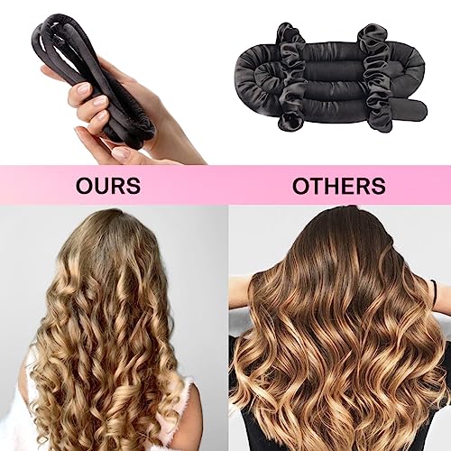 Lanzhire Heatless Curling Headband for Long Hair - No Heat Sleep-In Curler