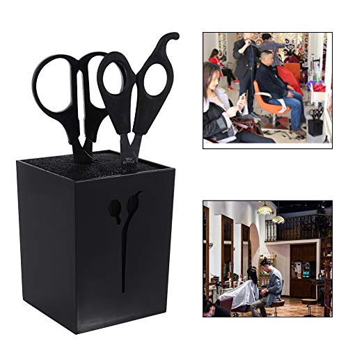 2Pcs Salon Scissor Holder Set with Anti-Slip Base
