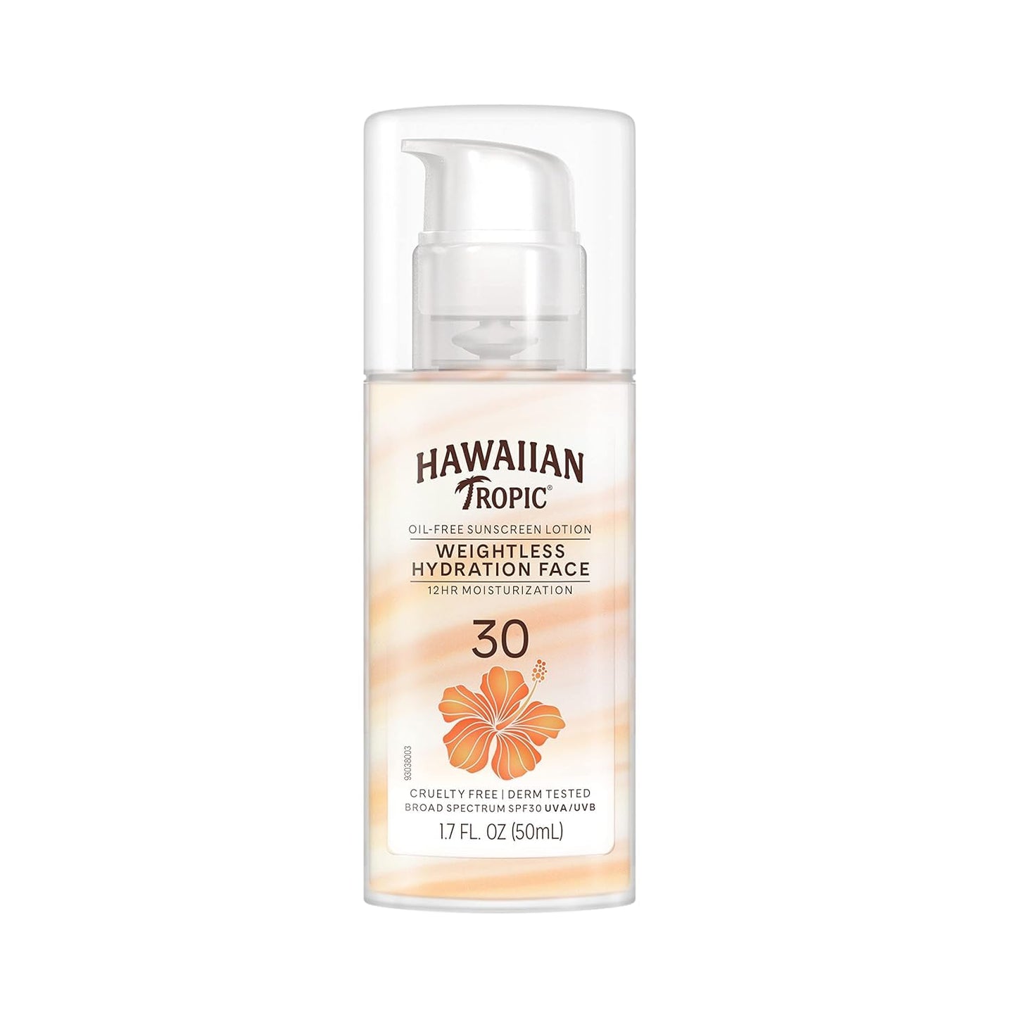 Hawaiian Tropic Everyday Active Clear Spray Sunscreen SPF 30 Twin Pack, 6oz Each & Hawaiian Tropic Weightless Hydration Face Sunscreen SPF 30, 1.7oz Travel Size