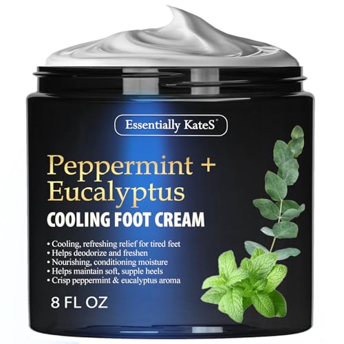 Peppermint Eucalyptus Cooling Foot Cream 8 oz
