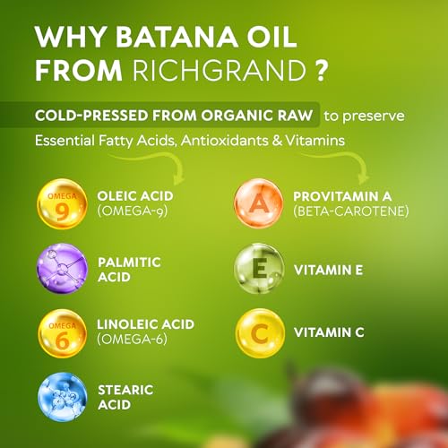 Batana Oil for Hair Growth - 100% Raw & Organic 4.23 oz