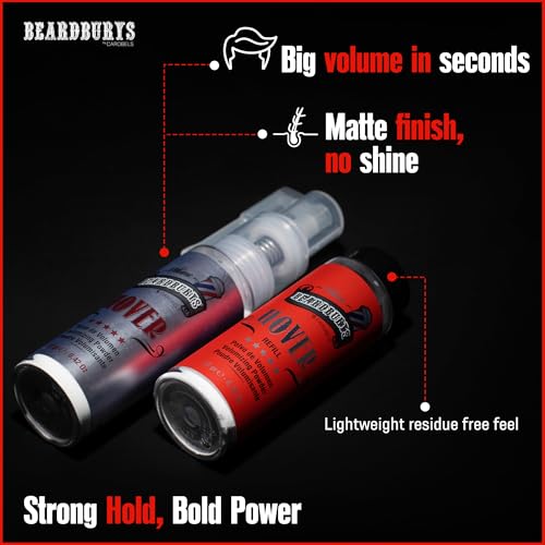 Beardburys Hover Hair Styling Powder for Men – Root Lift & Volume