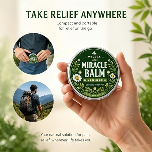 Vylera Miracle Relief Balm - Soothing Pain Relief Ointment