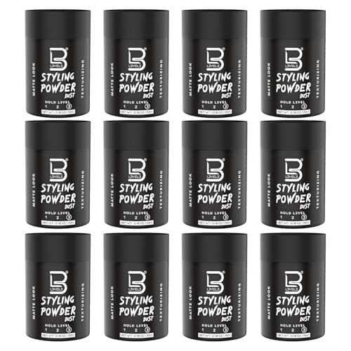 L3 Hair Styling Powder for Men - Natural Matte Finish