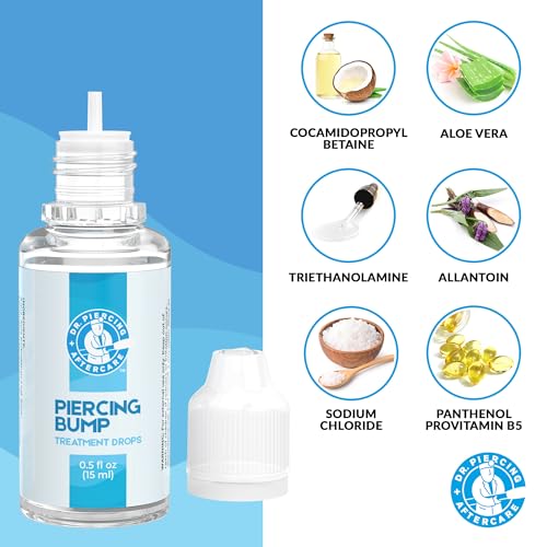 Dr. Piercing Aftercare Keloid Bump Solution Drops 15mL