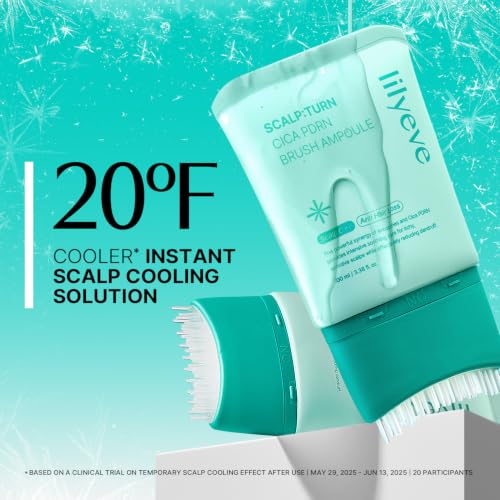 SCALPTURN Cica PDRN Scalp Serum with Built-In Brush, 3.38oz