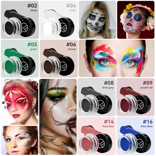 Waterproof Eyeliner Gel - Long Lasting Black Eye Liner